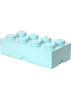 LEGO Pojemnik &quot;Brick 8&quot; w kolorze błękitnym - 50 x 18 x 25 cm ze sklepu Limango Polska w kategorii Kosze i pudełka na zabawki - zdjęcie 174776953