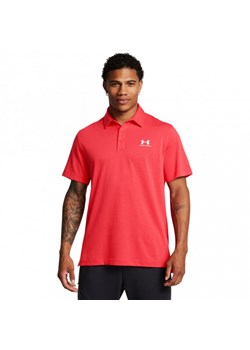 Męska koszulka polo Under Armour UA Icon Polo - czerwona ze sklepu Sportstylestory.com w kategorii T-shirty męskie - zdjęcie 174777531