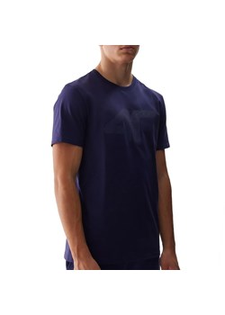 Koszulka 4F WSS24TTSHM115531S - granatowa ze sklepu streetstyle24.pl w kategorii T-shirty męskie - zdjęcie 174785613