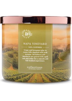 Colonial Candle Świeca zapachowa &quot;Napa Vineyard&quot;  - 411 g ze sklepu Limango Polska w kategorii Świece i dyfuzory - zdjęcie 174786863