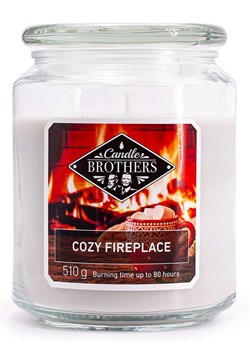 Candle Brothers Świeca zapachowa &quot;Cozy Fireplace&quot; - 510 g ze sklepu Limango Polska w kategorii Świece i dyfuzory - zdjęcie 174786934