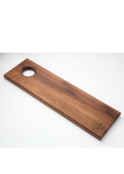 Steel-Function Deska w kolorze ciemnobrązowym do krojenia - 45 x 13 cm ze sklepu Limango Polska w kategorii Deski - zdjęcie 174786963