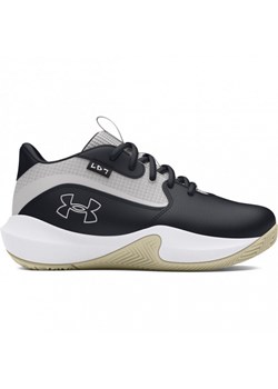 Dziecięce buty do koszykówki Under Armour UA Ps Lockdown 7 - czarne ze sklepu Sportstylestory.com w kategorii Buty sportowe dziecięce - zdjęcie 174792083