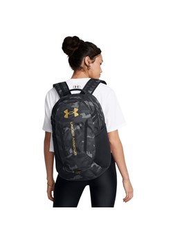 Plecak treningowy uniseks Under Armour UA Hustle 6.0 Backpack - czarny ze sklepu Sportstylestory.com w kategorii Plecaki - zdjęcie 174792614