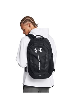 Plecak treningowy uniseks Under Armour UA Hustle 6.0 Backpack - czarny ze sklepu Sportstylestory.com w kategorii Plecaki - zdjęcie 174792622