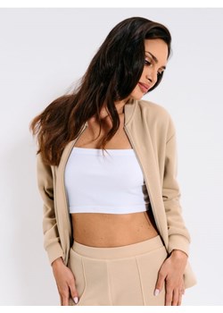 Sinsay - Bluza bomber - beżowy ze sklepu Sinsay w kategorii Bluzy damskie - zdjęcie 174794590