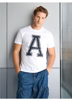 Sinsay - Koszulka - biały ze sklepu Sinsay w kategorii T-shirty męskie - zdjęcie 174794664