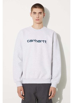 Carhartt WIP bluza Carhartt Sweat męska kolor szary z aplikacją I030546.2IMXX ze sklepu PRM w kategorii Bluzy męskie - zdjęcie 174795364