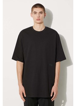 Y-3 t-shirt bawełniany Boxy Tee męski kolor czarny gładki IW0071 ze sklepu PRM w kategorii T-shirty męskie - zdjęcie 174795584