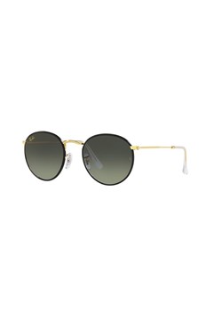 Ray-Ban okulary przeciwsłoneczne ROUND FULL COLOR kolor czarny 0RB3447JM ze sklepu ANSWEAR.com w kategorii Okulary przeciwsłoneczne damskie - zdjęcie 174799523