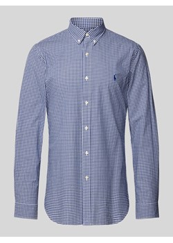 Koszula casualowa o kroju slim fit z kołnierzykiem typu button down ze sklepu Peek&Cloppenburg  w kategorii Koszule męskie - zdjęcie 174800054