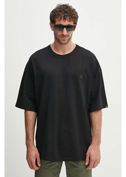 Alpha Industries t-shirt bawełniany Essentials RL kolor czarny z aplikacją 146504 ze sklepu ANSWEAR.com w kategorii T-shirty męskie - zdjęcie 174801174