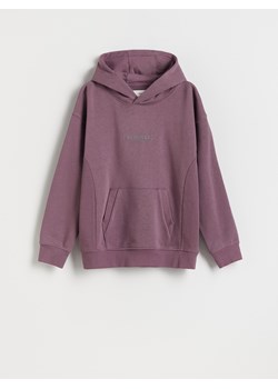 Reserved - Bluza z kapturem - fioletowy ze sklepu Reserved w kategorii Bluzy chłopięce - zdjęcie 174803682