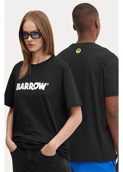 Barrow t-shirt bawełniany kolor czarny z nadrukiem F4BWUATH144 ze sklepu ANSWEAR.com w kategorii T-shirty męskie - zdjęcie 174805593