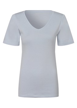 brookshire T-shirt damski Kobiety Bawełna jasnoniebieski jednolity ze sklepu vangraaf w kategorii Bluzki damskie - zdjęcie 174805940