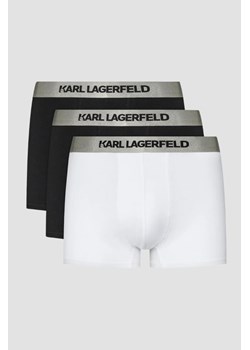 KARL LAGERFELD Zestaw bokserek Metallic Elastic Trunk Set 3PACK, Wybierz rozmiar XL ze sklepu outfit.pl w kategorii Majtki męskie - zdjęcie 174808373