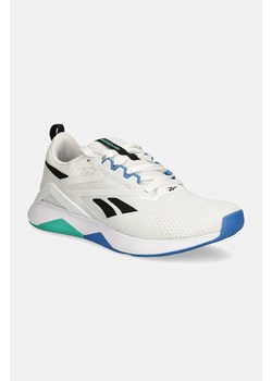 Reebok buty treningowe Nanoflex Tr 2 kolor biały 100205403 ze sklepu ANSWEAR.com w kategorii Buty sportowe męskie - zdjęcie 174809353