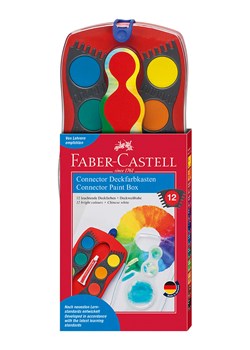 Faber-Castell Farby kryjące (12 szt.) &quot;Connector&quot; ze sklepu Limango Polska w kategorii Zabawki - zdjęcie 174810461
