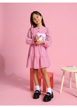 Sinsay - Sukienka w kropki - różowy ze sklepu Sinsay w kategorii Sukienki dziewczęce - zdjęcie 174811891