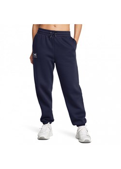 Damskie spodnie dresowe Under Armour UA Icon Fleece - granatowe ze sklepu Sportstylestory.com w kategorii Spodnie damskie - zdjęcie 174814164