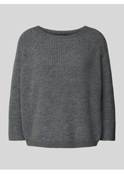 Sweter z dzianiny z okrągłym dekoltem model ‘XENO’ ze sklepu Peek&Cloppenburg  w kategorii Swetry damskie - zdjęcie 174817771