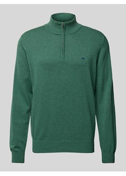 Sweter z dzianiny z kołnierzem ze sklepu Peek&Cloppenburg  w kategorii Swetry męskie - zdjęcie 174817932