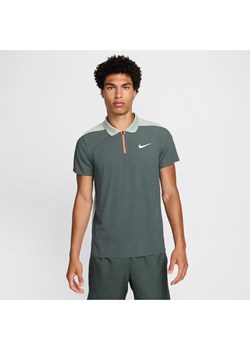 Męska koszulka polo do tenisa Dri-FIT ADV NikeCourt Slam Ultimate - Zieleń ze sklepu Nike poland w kategorii T-shirty męskie - zdjęcie 174818563