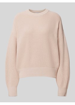 Sweter z dzianiny z raglanowymi rękawami ze sklepu Peek&Cloppenburg  w kategorii Swetry damskie - zdjęcie 174828880