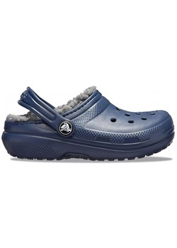 Crocs Chodaki &quot;Classic Lined&quot; w kolorze granatowym ze sklepu Limango Polska w kategorii Klapki dziecięce - zdjęcie 174830820