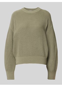 Sweter z dzianiny z raglanowymi rękawami ze sklepu Peek&Cloppenburg  w kategorii Swetry damskie - zdjęcie 174834754