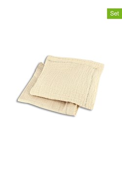 Ogo Living Serwetki (2 szt.) w kolorze beżowym - 40 x 40 cm ze sklepu Limango Polska w kategorii Akcesoria kuchenne - zdjęcie 174837232