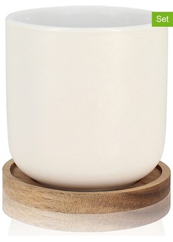 Ogo Living Kubki (2 szt.) w kolorze białym - 250 ml ze sklepu Limango Polska w kategorii Kubki - zdjęcie 174837291