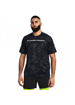 Męska koszulka treningowa Under Armour UA Tech Abc Camo Ss - czarna ze sklepu Sportstylestory.com w kategorii T-shirty męskie - zdjęcie 174840213