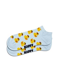 Happy Socks skarpetki Rubber Duck Low Sock kolor niebieski SRDU05-6000 ze sklepu ANSWEAR.com w kategorii Skarpetki damskie - zdjęcie 174847542