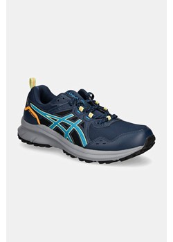 Asics buty Trail Scout 3 męskie kolor granatowy 1011B700 ze sklepu ANSWEAR.com w kategorii Buty trekkingowe męskie - zdjęcie 174848071