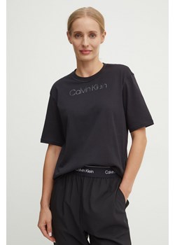 Calvin Klein Performance t-shirt damski kolor czarny 00GWF4K112 ze sklepu ANSWEAR.com w kategorii Bluzki damskie - zdjęcie 174851191