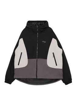 Cropp - Trójkolorowa kurtka z kapturem - czarny ze sklepu Cropp w kategorii Kurtki męskie - zdjęcie 174856612
