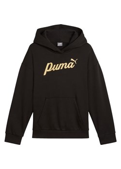 Bluza juniorska Ess+ Script Metallic Hoodie Jr Puma ze sklepu SPORT-SHOP.pl w kategorii Bluzy dziewczęce - zdjęcie 174860633