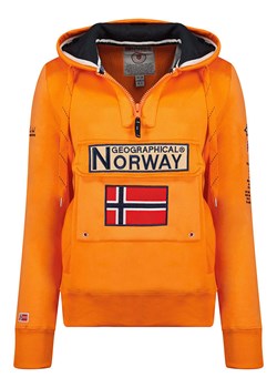 Geographical Norway Bluza &quot;Gymclass&quot; w kolorze pomarańczowym ze sklepu Limango Polska w kategorii Bluzy damskie - zdjęcie 174861162