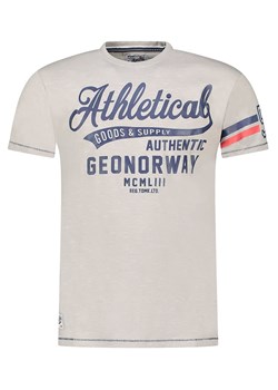 Geographical Norway Koszulka &quot;Jortlab&quot; w kolorze szarym ze sklepu Limango Polska w kategorii T-shirty męskie - zdjęcie 174861853