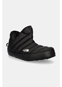 The North Face kapcie m thermoball traction bootie kolor czarny ze sklepu ANSWEAR.com w kategorii Kapcie męskie - zdjęcie 174869762