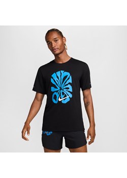 Męska koszulka z krótkim rękawem do biegania Dri-FIT Nike Rise 365 Run Energy - Czerń ze sklepu Nike poland w kategorii T-shirty męskie - zdjęcie 174870292