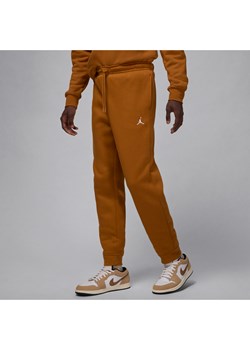 Spodnie męskie Jordan Brooklyn Fleece - Brązowy ze sklepu Nike poland w kategorii Spodnie męskie - zdjęcie 174870311