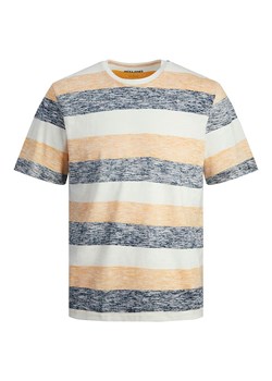 Jack &amp; Jones Koszulka w kolorze kremowo-pomarańczowo-granatowym ze sklepu Limango Polska w kategorii T-shirty męskie - zdjęcie 174872443