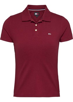 Tommy Hilfiger Koszulka polo w kolorze bordowym ze sklepu Limango Polska w kategorii Bluzki damskie - zdjęcie 174873221