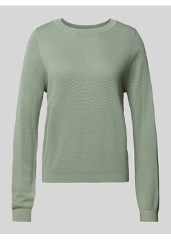 Sweter z dzianiny z bufiastymi rękawami ze sklepu Peek&Cloppenburg  w kategorii Swetry damskie - zdjęcie 174873794