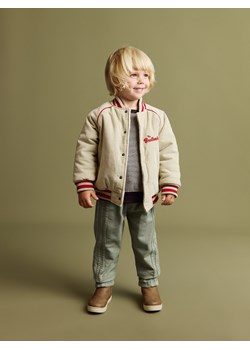 Reserved - Kurtka bomber - beżowy ze sklepu Reserved w kategorii Kurtki chłopięce - zdjęcie 174878052