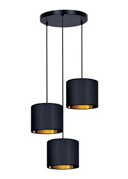 Potrójna lampa wisząca abażurowa - S959-Silko ze sklepu Edinos.pl w kategorii Lampy wiszące - zdjęcie 174880373