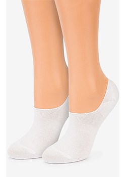 Marilyn 2-pack stopki damskie z silikonem białe Silicon, Kolor biały, Rozmiar 35-38, Marilyn ze sklepu Primodo w kategorii Skarpetki damskie - zdjęcie 174900433