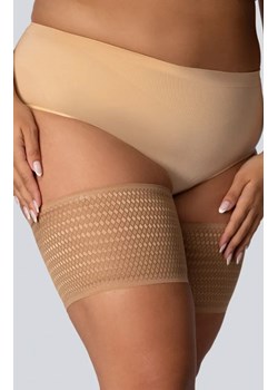 Opaski na uda przeciw otarciom plus size ciemnobeżowe Diamond, Kolor ciemnobeżowy, Rozmiar 7/8, Mona Queen Size ze sklepu Primodo w kategorii Rajstopy - zdjęcie 174904242